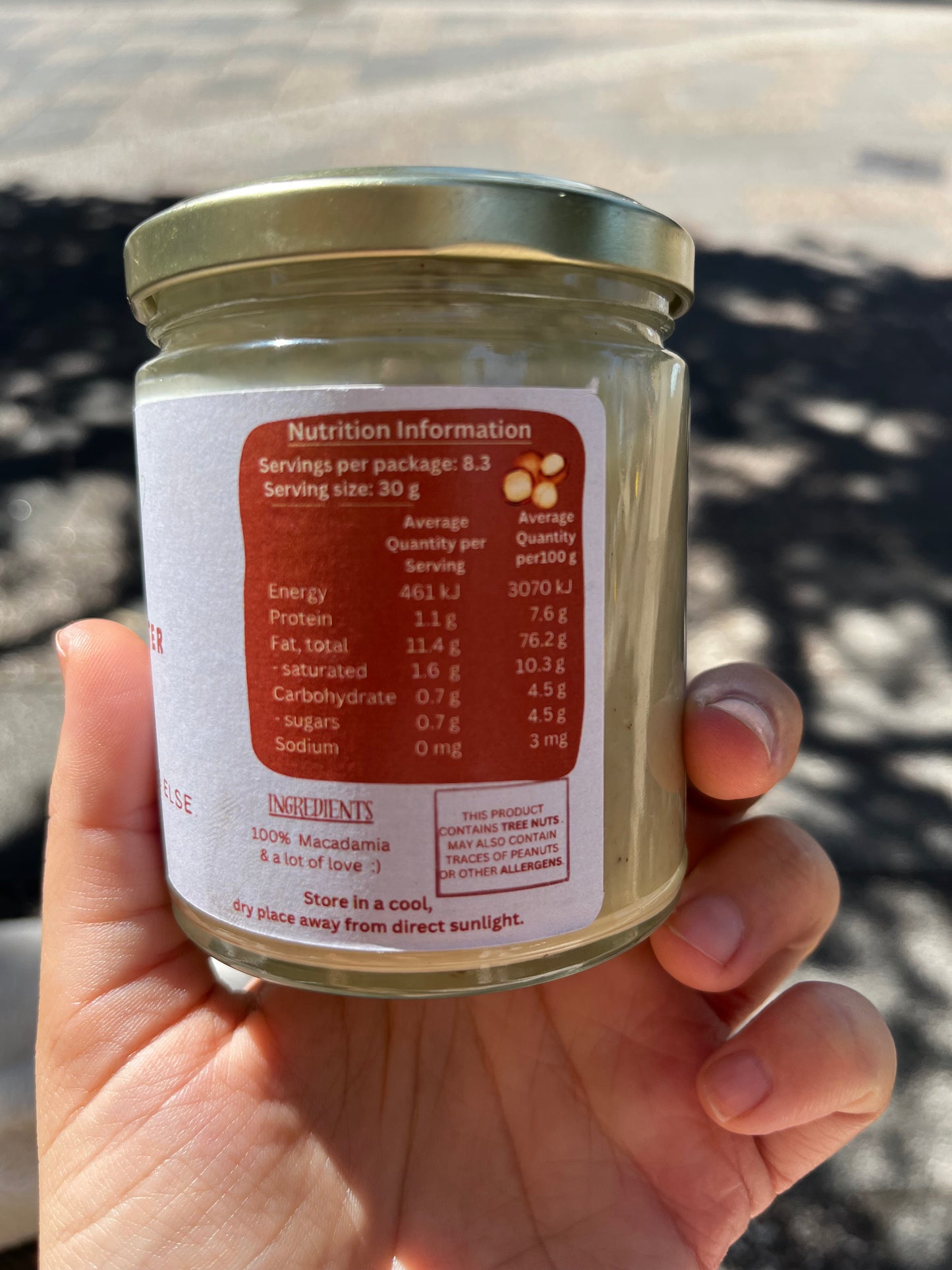 Macadamia Butter 250g