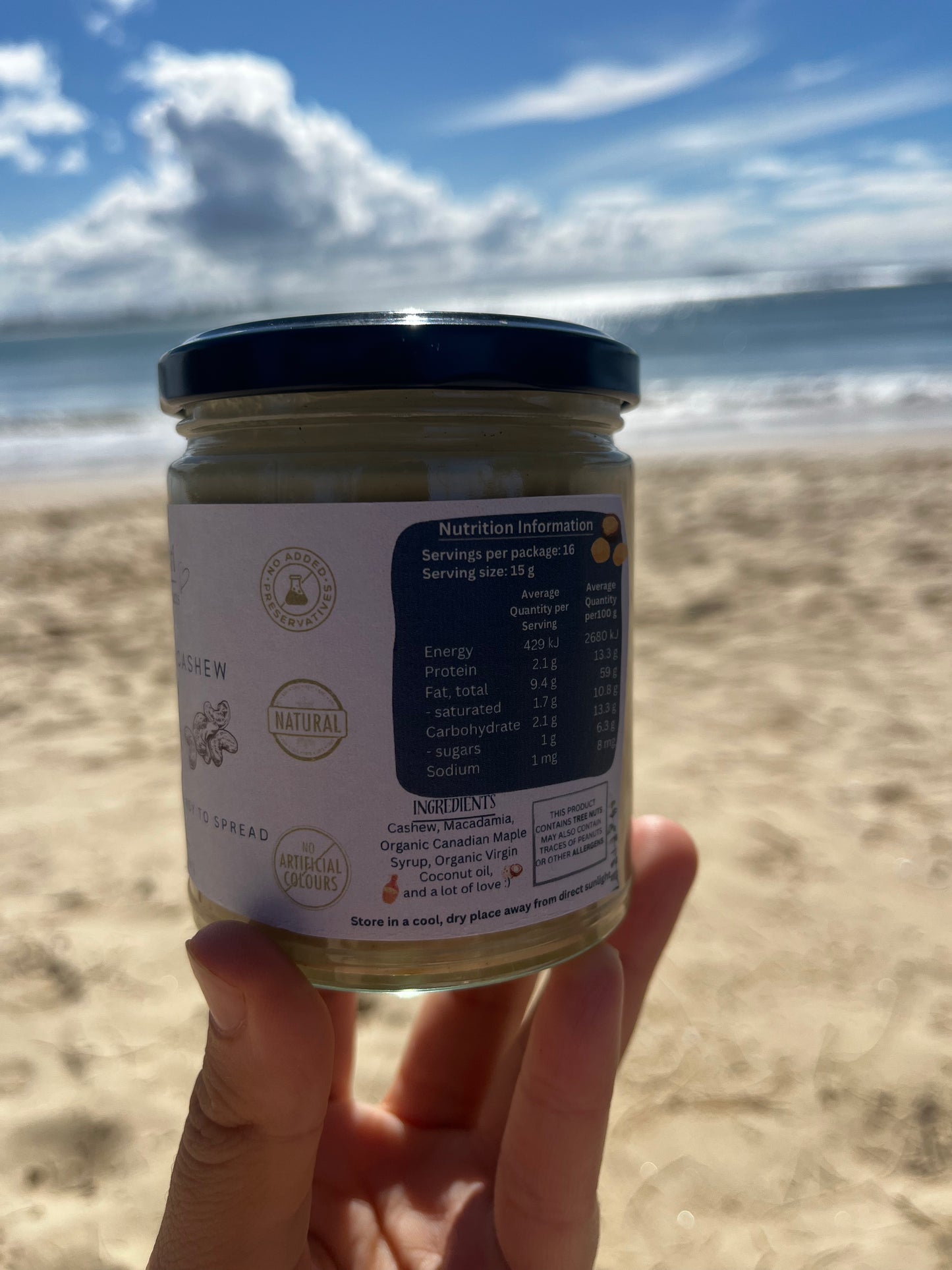 Macadamia and Cashew Butter- The Classic 250g