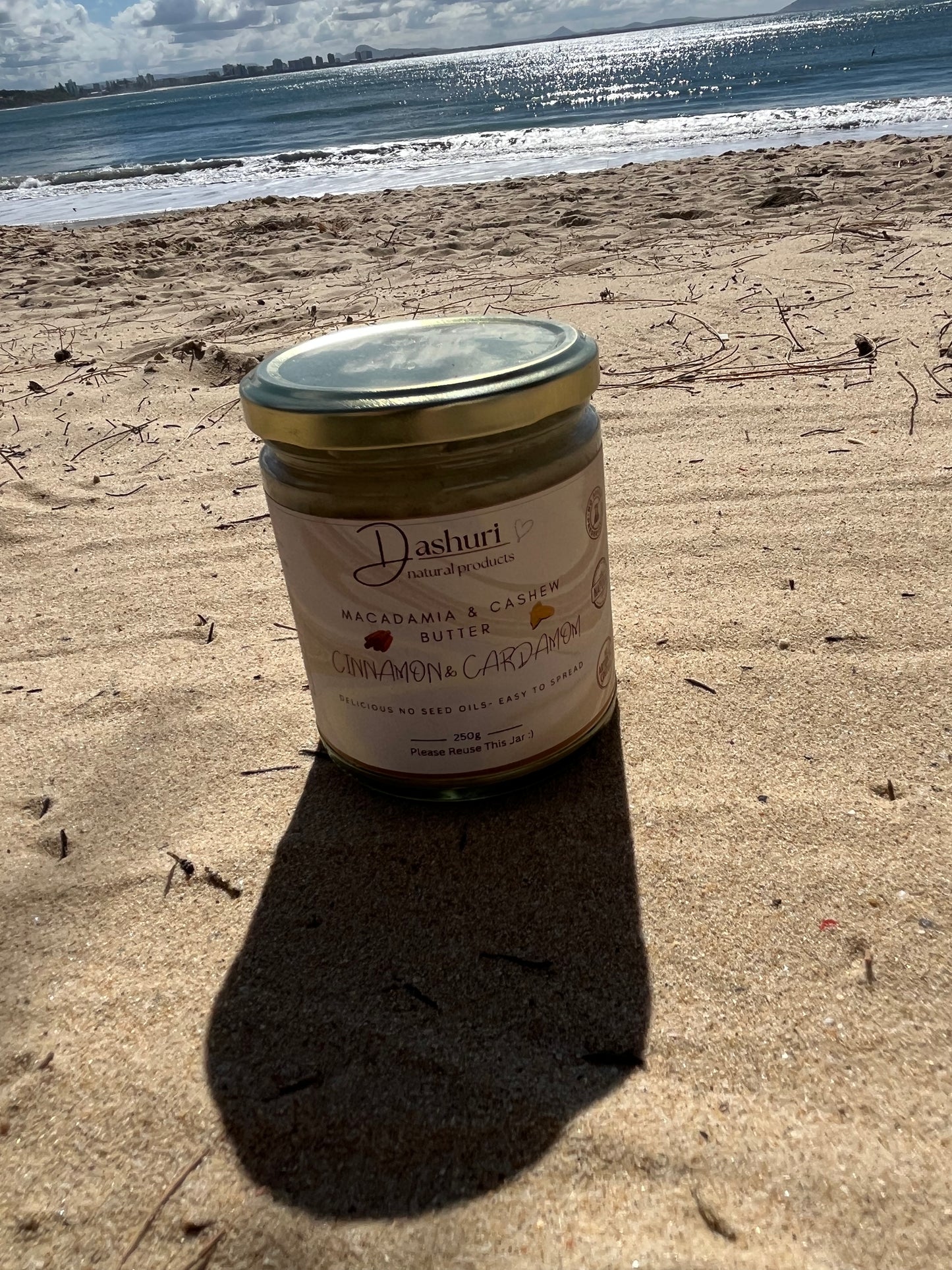 Macadamia and Cashew Butter- Cinnamon and Cardamom 250g