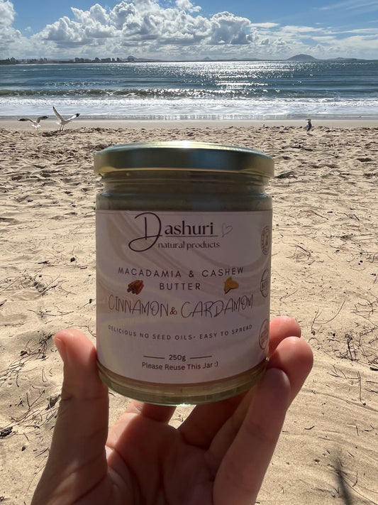 Macadamia and Cashew Butter- Cinnamon and Cardamom 250g