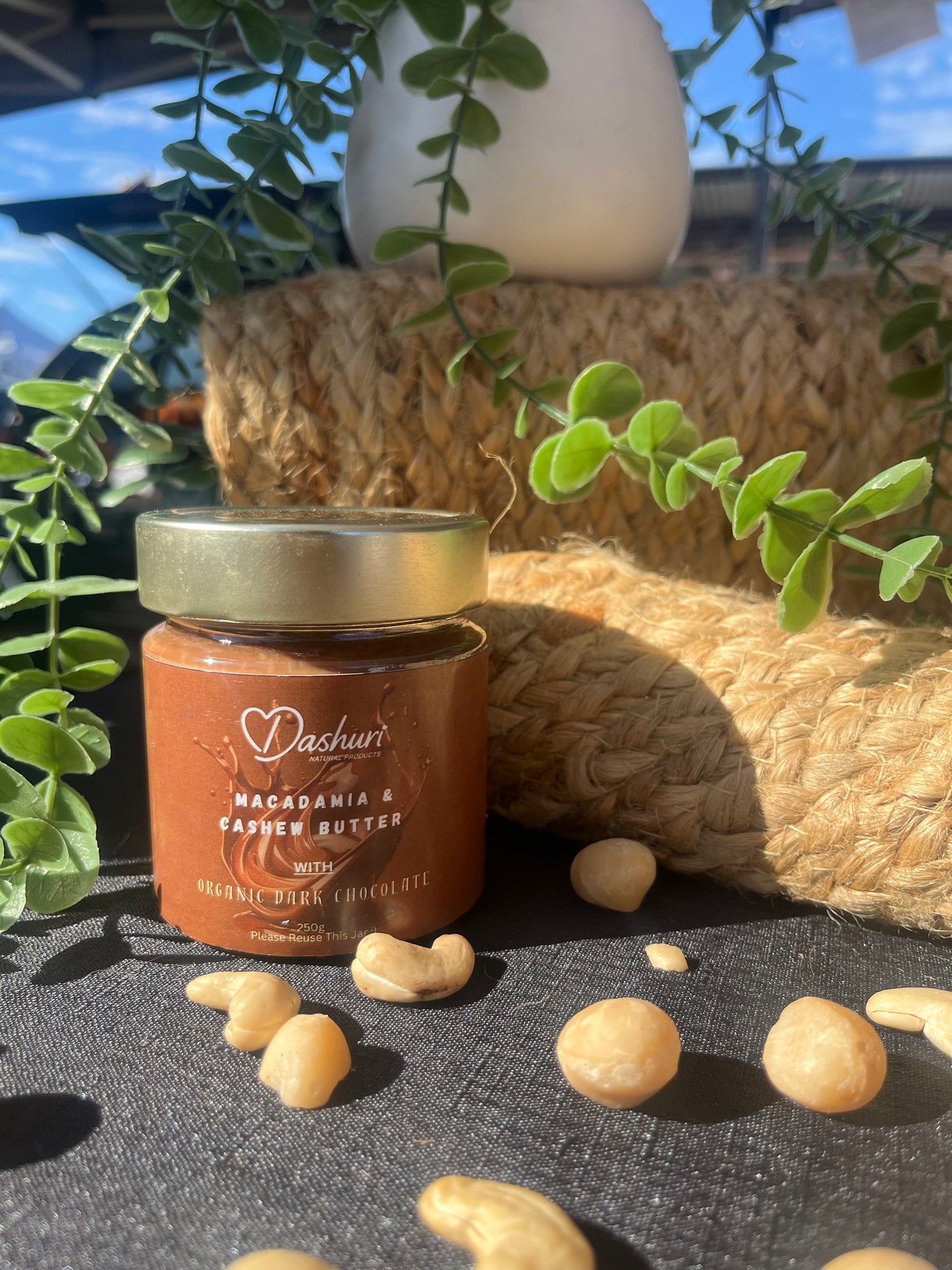 Macadamia and Cashew Butter- Dark Chocolate 200g